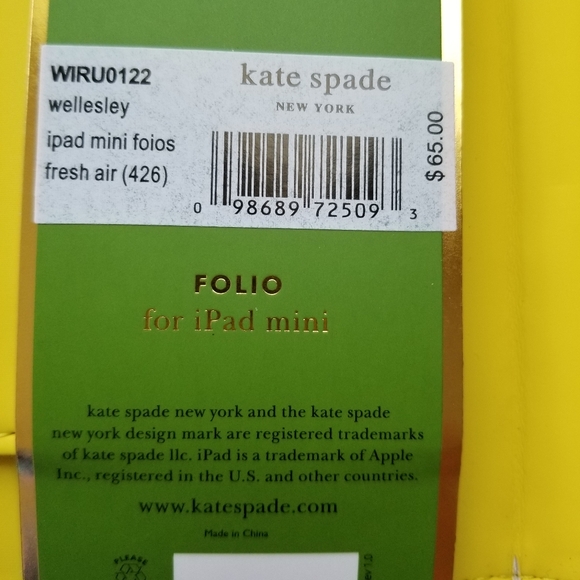 Kate spade folio for iPad mini - Picture 6 of 6